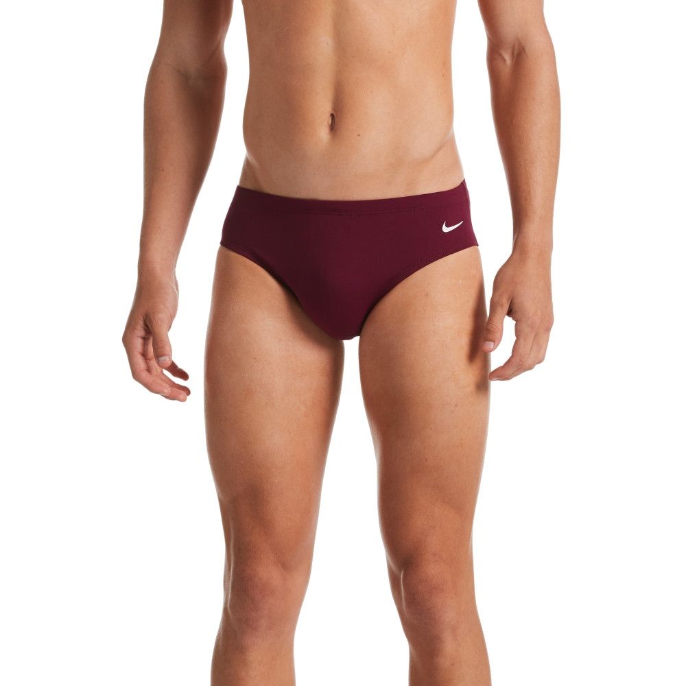 Nike HydraStrong Solid Poly Brief (nessa004622) in Maroon
