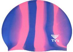 TYR Multi Swimming Cap - Purple