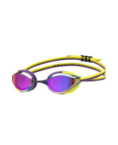 Arena Python Mirror Racing Goggles  - Violet/Plum/Lime