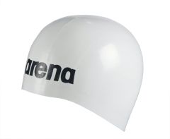 Arena Moulded Pro II Swimming Cap - White