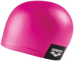 Arena Logo Moulded Swimming Cap - Pink