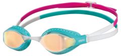 Arena Airspeed Gold Mirror - Pink/Teal