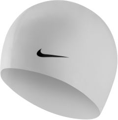 Nike Swim Performance Nike Solid Silicone Swimming Cap - White