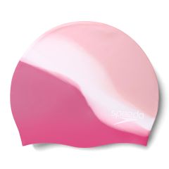 Speedo Multi Colour Silicone Swimming Cap Junior - Pink