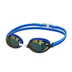 Speedo Junior Vanquisher 3.0 Mirror - Cobalt Pop/Cobalt/Gold Mirror