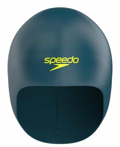 Speedo Fastskin Swimming Cap - Dark Teal/Hyper Yellow