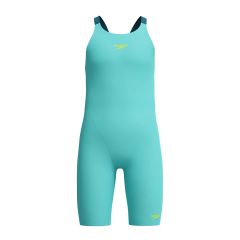 Speedo Girls Fastskin Junior Endurance+ Max Openback Kneeskin - Blue