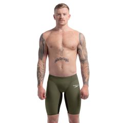 Speedo Mens Fastskin LZR Pure Valor 2 Jammer - Country Green/Black