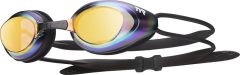 TYR Black Hawk Racing Mirrored Goggles - Yellow