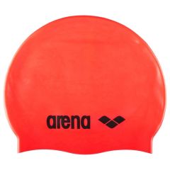 Arena Classic Silicone Swimming Cap - Red