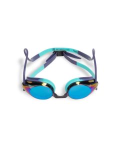 Arena Tracks Mirror Racing Goggles  - Turquoise/Water