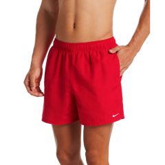 Nike Mens 5" Volley Swim Short - University Red - Red