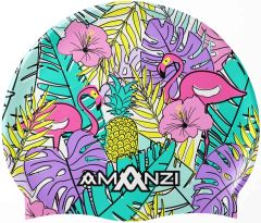 Amanzi South Beach Swim Cap - Multi