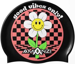 Amanzi Good Vibes Only Swim Cap - Multi