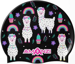 Amanzi Ooh-La-Llamas Swim Cap - Multi