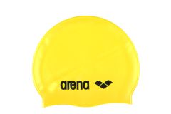 Arena Classic Silicone Swim Cap  - Yellow/Black