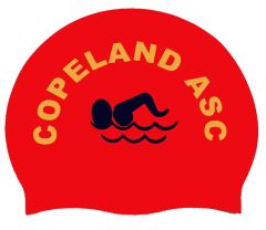 Copeland 3pk Club Logo Only Swimming Cap - Red/Yellow/Navy