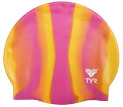 TYR Multi Swimming Cap - Orange