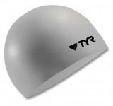 TYR Wrinkle Free Silicone Swim Cap - Grey