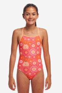 Funkita Girls Ahelhe Tie Me Tight One Piece Swimsuit - Multi