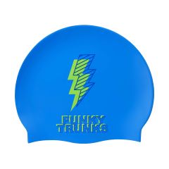 Funky Trunks Bolted Swim Cap - Blue/Green