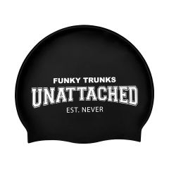 Funky Trunks Unattached Swim Cap - Black/White