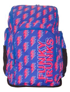 Funky Trunks Flash Space Case Backpack - Blue/Red