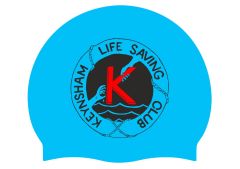 Keynsham Club Logo Only Swimming Cap - Blue