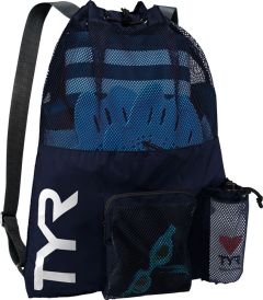 TYR Big Mesh Mummy Backpack - Navy