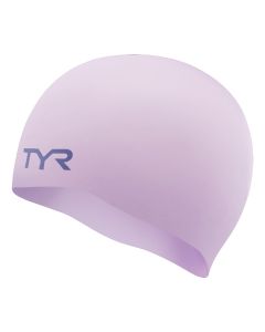 TYR Wrinkle Free Silicone Swimming Cap - Lavender