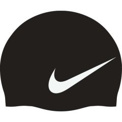 Nike Swim Training Nike Big Swoosh Cap - Black/White