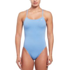 Nike Hydrastrong Solid Cutout One Piece - University Blue