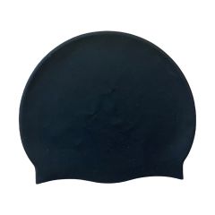 AK Adult Recycled Silicone Swimming Cap - Black