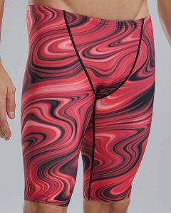 TYR Mens Vitality Jammer - Black/Red