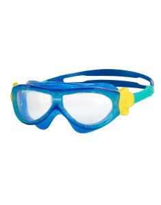 Zoggs Phantom Kids Mask - Blue/Turquoise/Clear