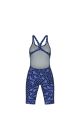 Arena Womens Printed Full Body Swimsuit - Navy/Multi