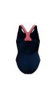 Speedo Womens Placement Laneback Swimsuit - True Navy