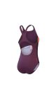 Speedo Womens Digital Printed Medalist Swimsuit - Plum Dandy/Siren Red/Nectarine/Picton