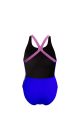 Speedo Womens Placement Powerback Swimsuit - Cobalt Pop