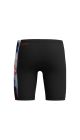 Speedo Boys Digital Panel Jammer - Black/Red Ginger