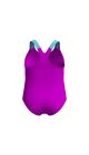 Speedo Girls Digital Printed Swimsuit - Purple/Arctic Glass