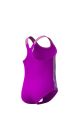 Speedo Girls Digital Printed Swimsuit - Neon Violet