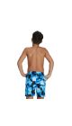 Speedo Boys Printed Leisure 15" Watershort - Black/Blue