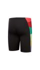 Speedo Mens Placement Digital V-Cut Jammer - Black/Sweet Purple/Harlequin Green/Watermelon