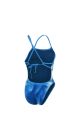 Speedo Womens Allover Digital Tie Back Swimsuit - Severes Blue