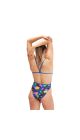 Speedo Womens Allover Digital Vback Swimsuit - Blue