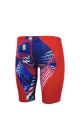 Speedo Mens Fastskin LZR Ignite Jammer - Flame Red/Bolt/White