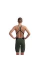 Speedo Womens Fastskin LZR Pure Intent 2 Openback Kneeskin - Country Green/Black/Iridescent