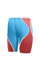 Speedo Mens Fastskin LZR Pure Intent 2 Jammer - Picton Blue/Flame Red/Snow Reflective