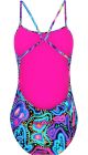 Amanzi Girls Luminaria Proback One Piece Swimsuit - Multi